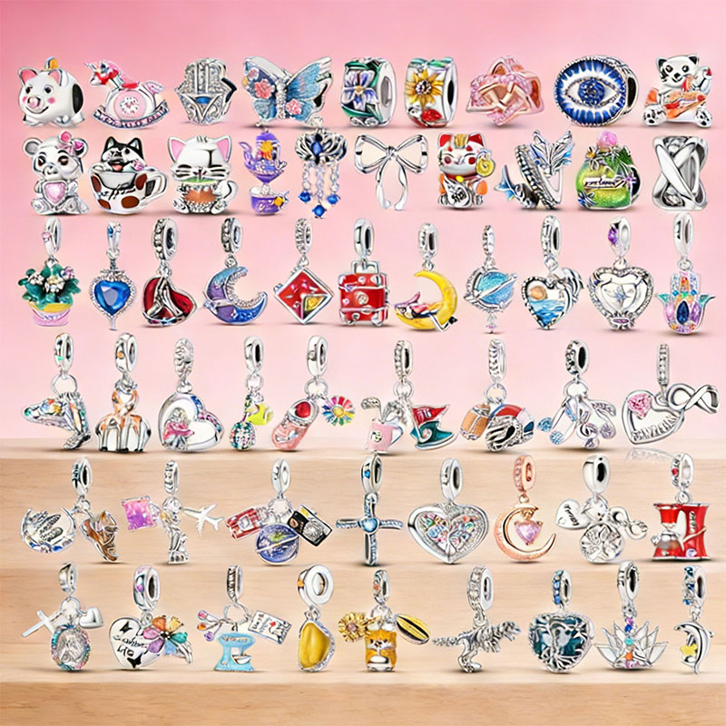 Women Bags Pictures - 925 Sterling Zilver Gemengde Design Charms
