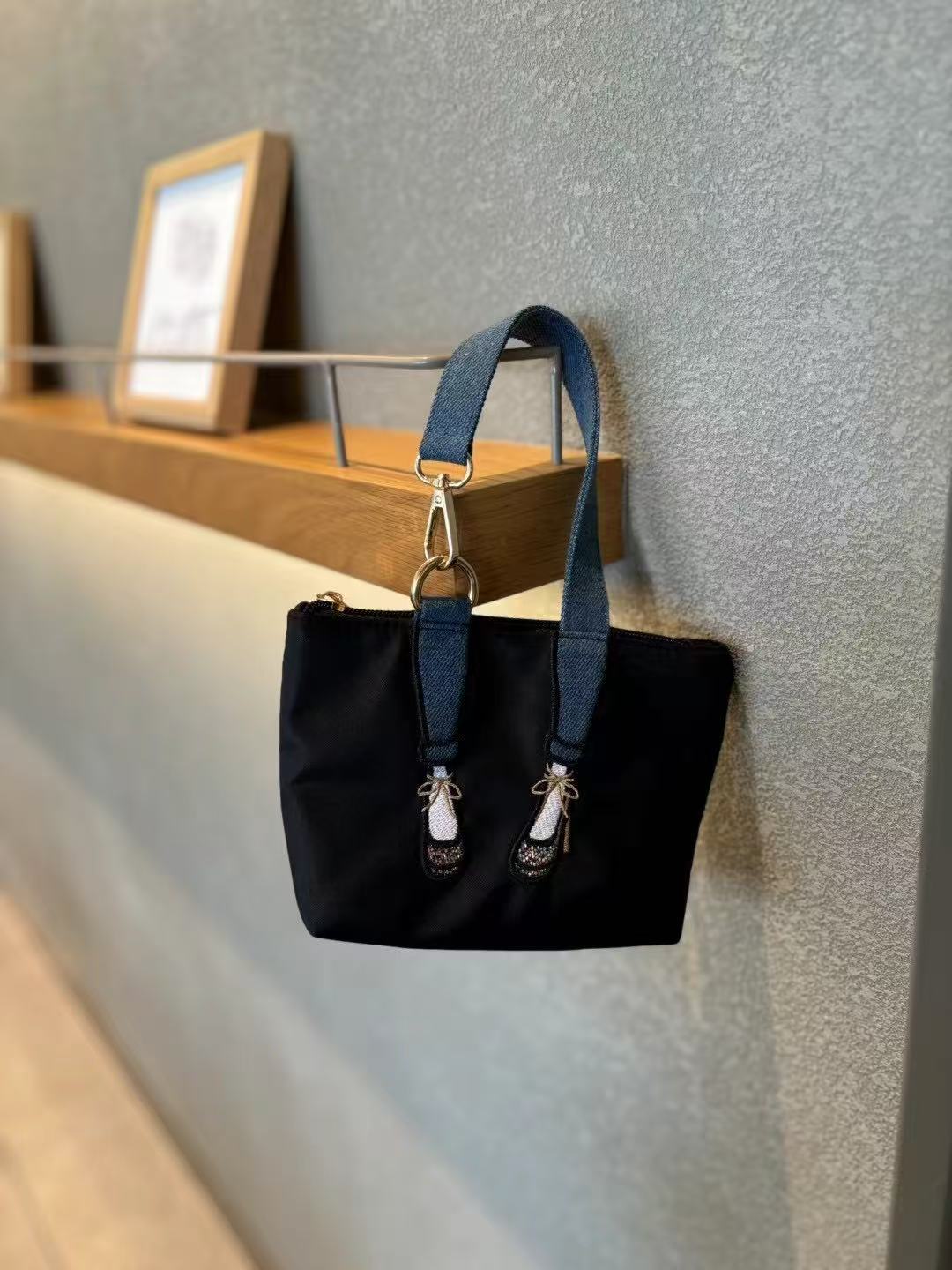Women Bags Max - Mode-gebreide, waterdichte nylon tas met hangende