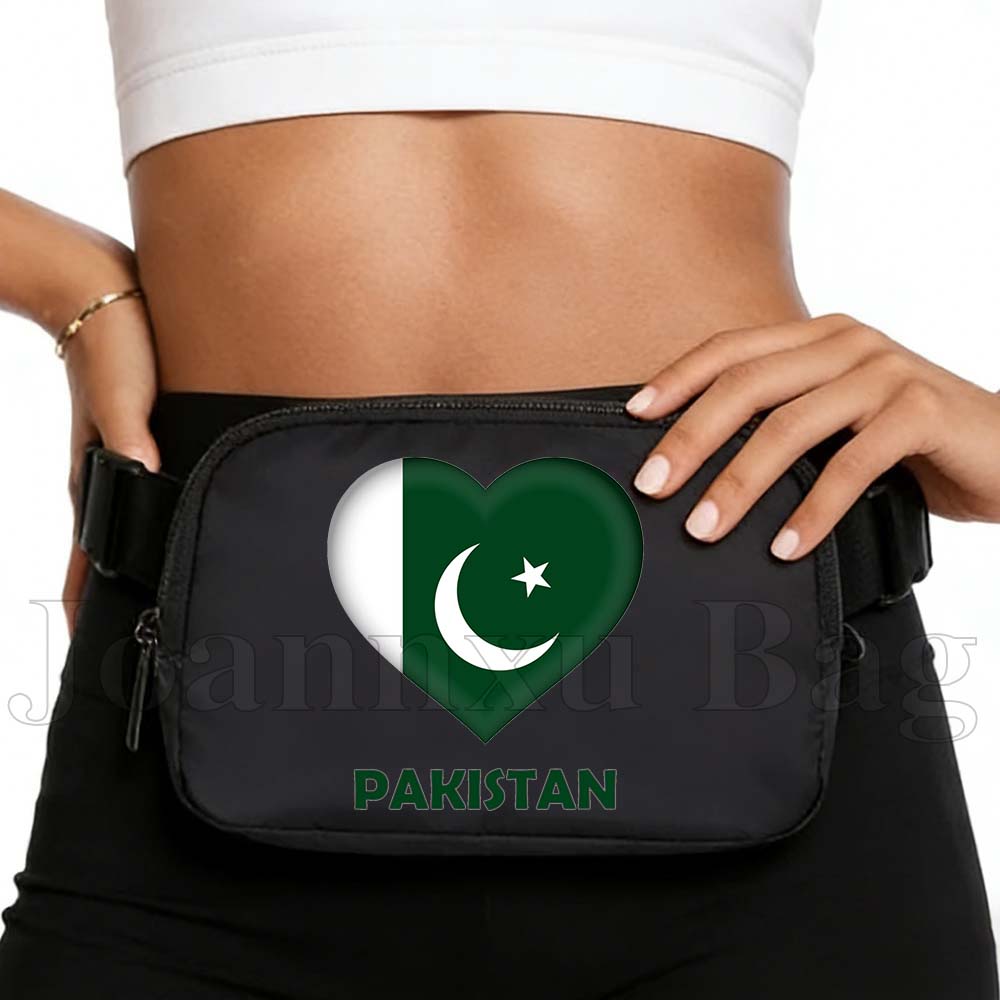 Women Bags Pakistan - Pakistan Hart Vlag Borst Mobiele Heuptas