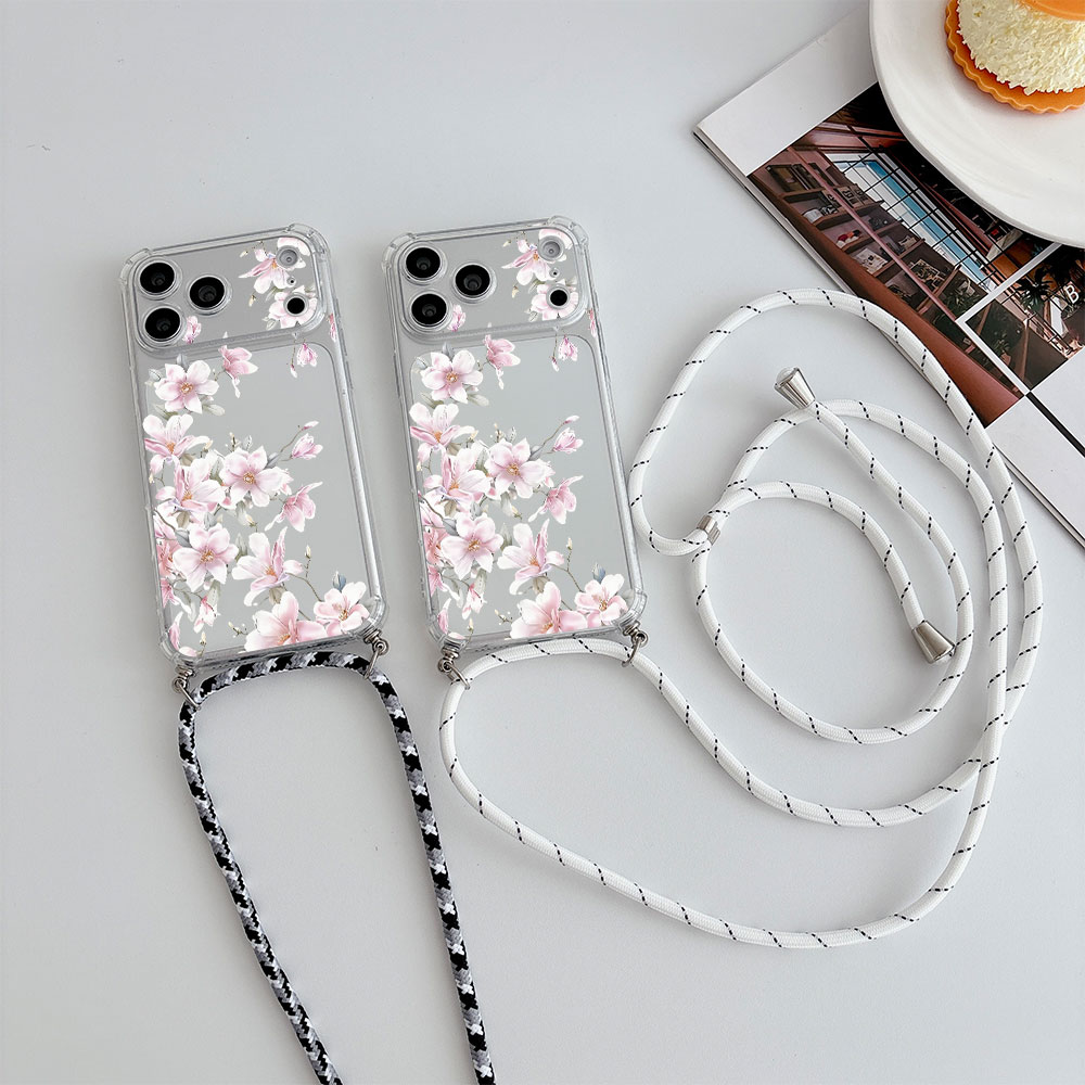 Phone Bag Crossbody - Nieuwe patroon crossbody lanyard transparante anti-val