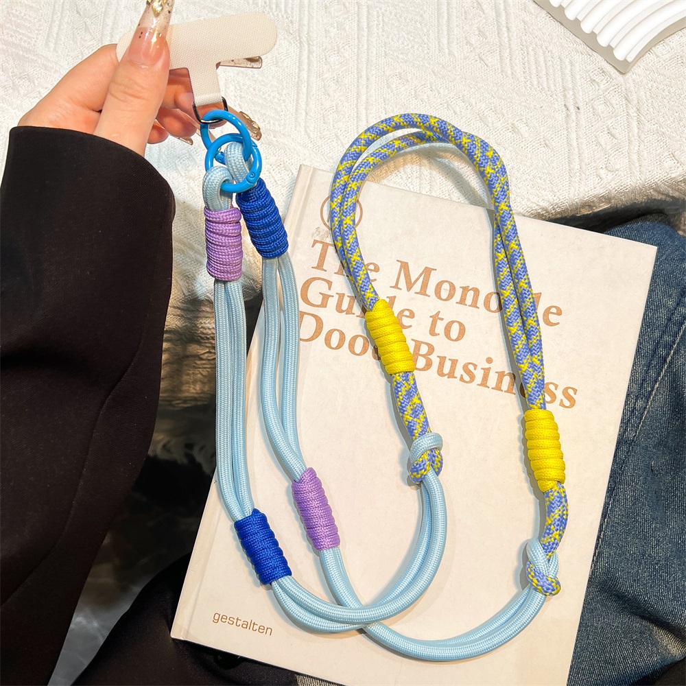 Phone Bag Crossbody - Anti-verloren creatief geknoopt mobiele telefoonkoord Lange