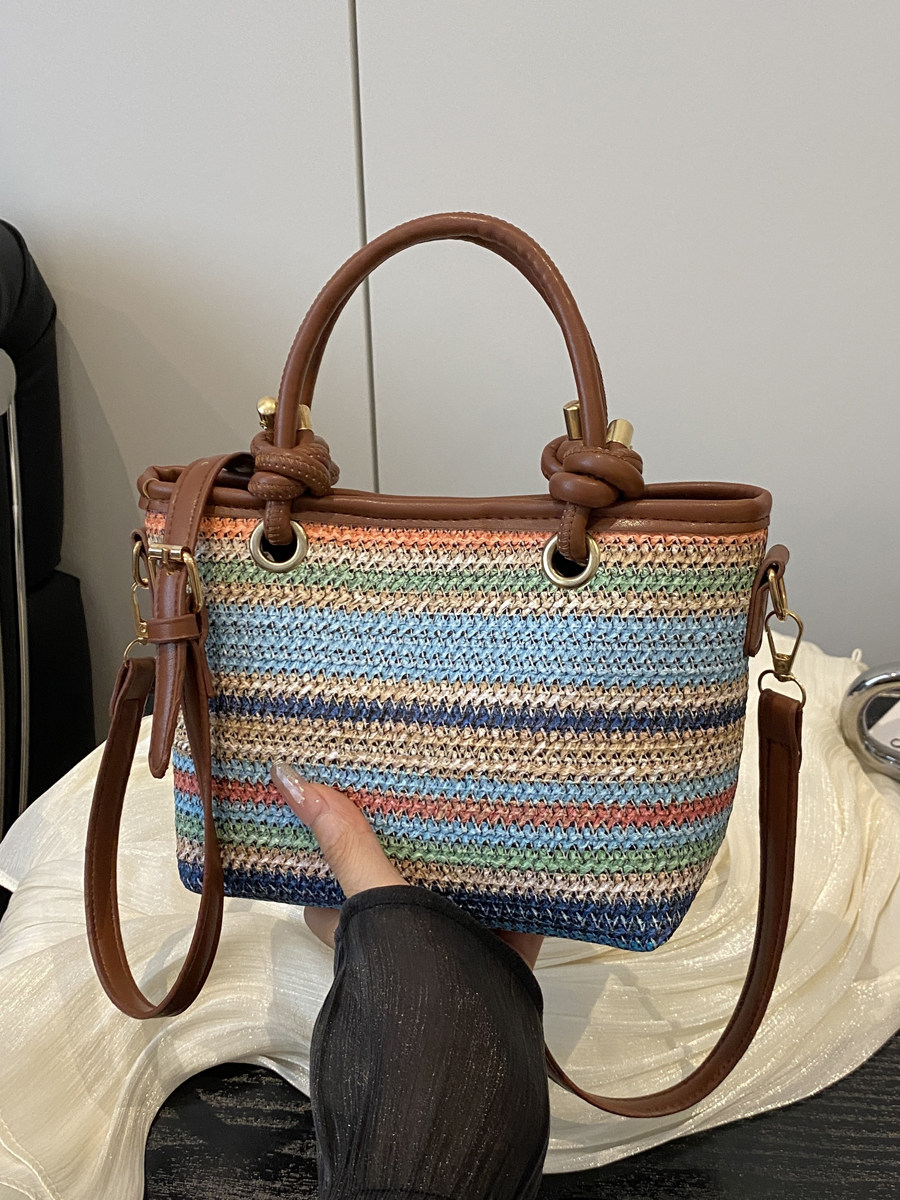 Handgeweven tas voor dames, tr - Women Handheld Bags recensie en prijs