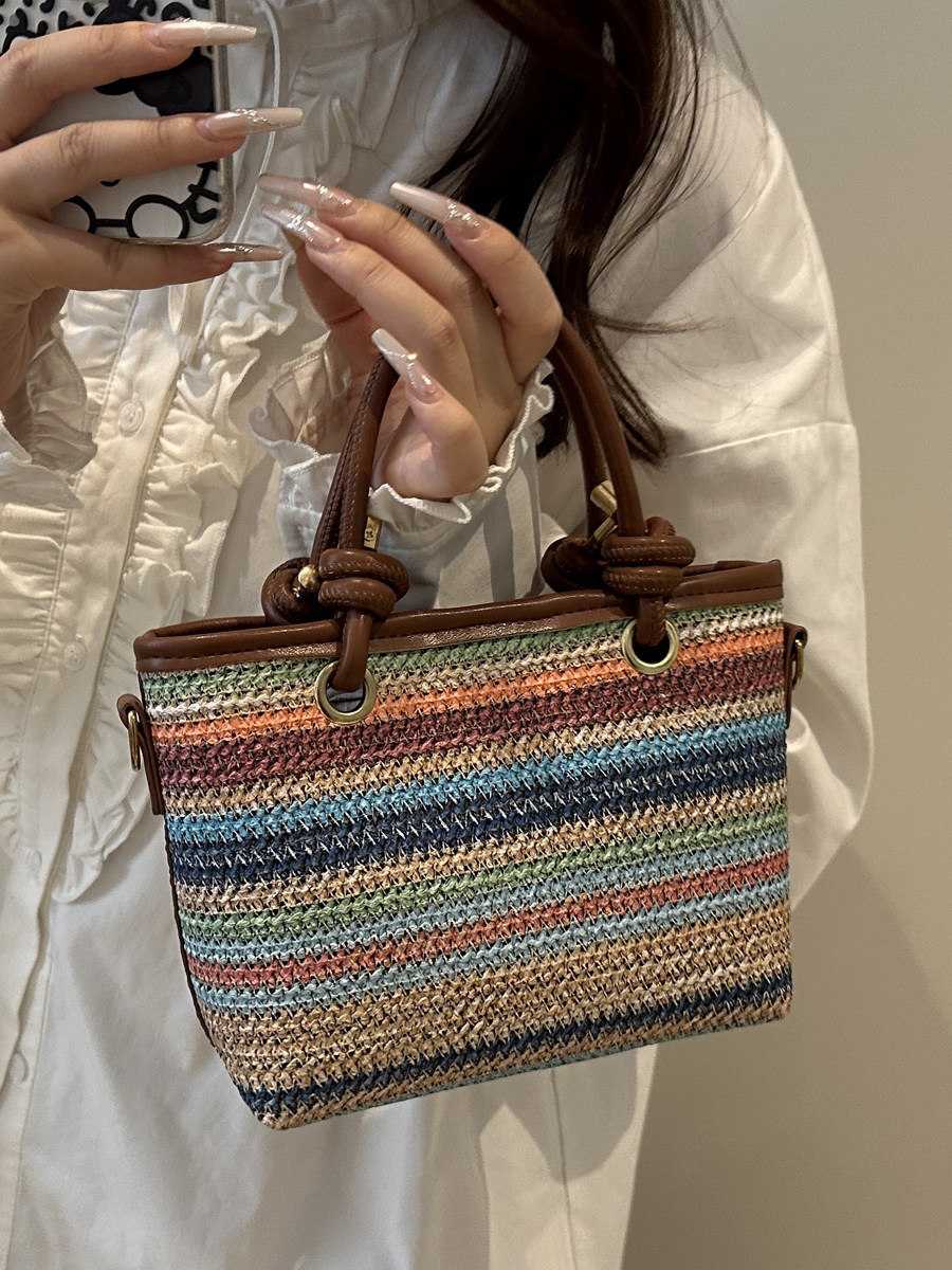 Handgeweven tas voor dames, tr - Women Handheld Bags recensie en prijs