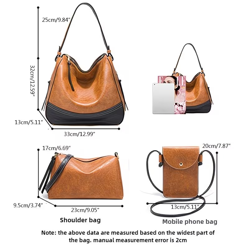 Dames tassenset - 4-delige set - Phone Bag Crossbody recensie en prijs