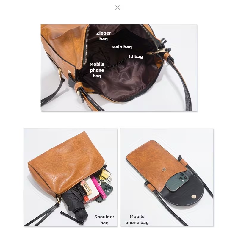 Dames tassenset - 4-delige set - Phone Bag Crossbody recensie en prijs