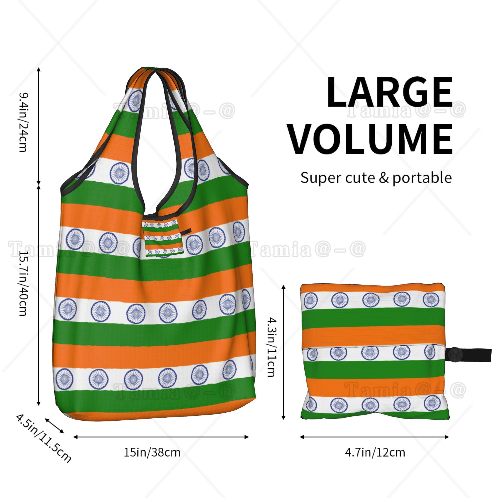 Herbruikbare Indiase vlag bood - Women Bags India recensie en prijs