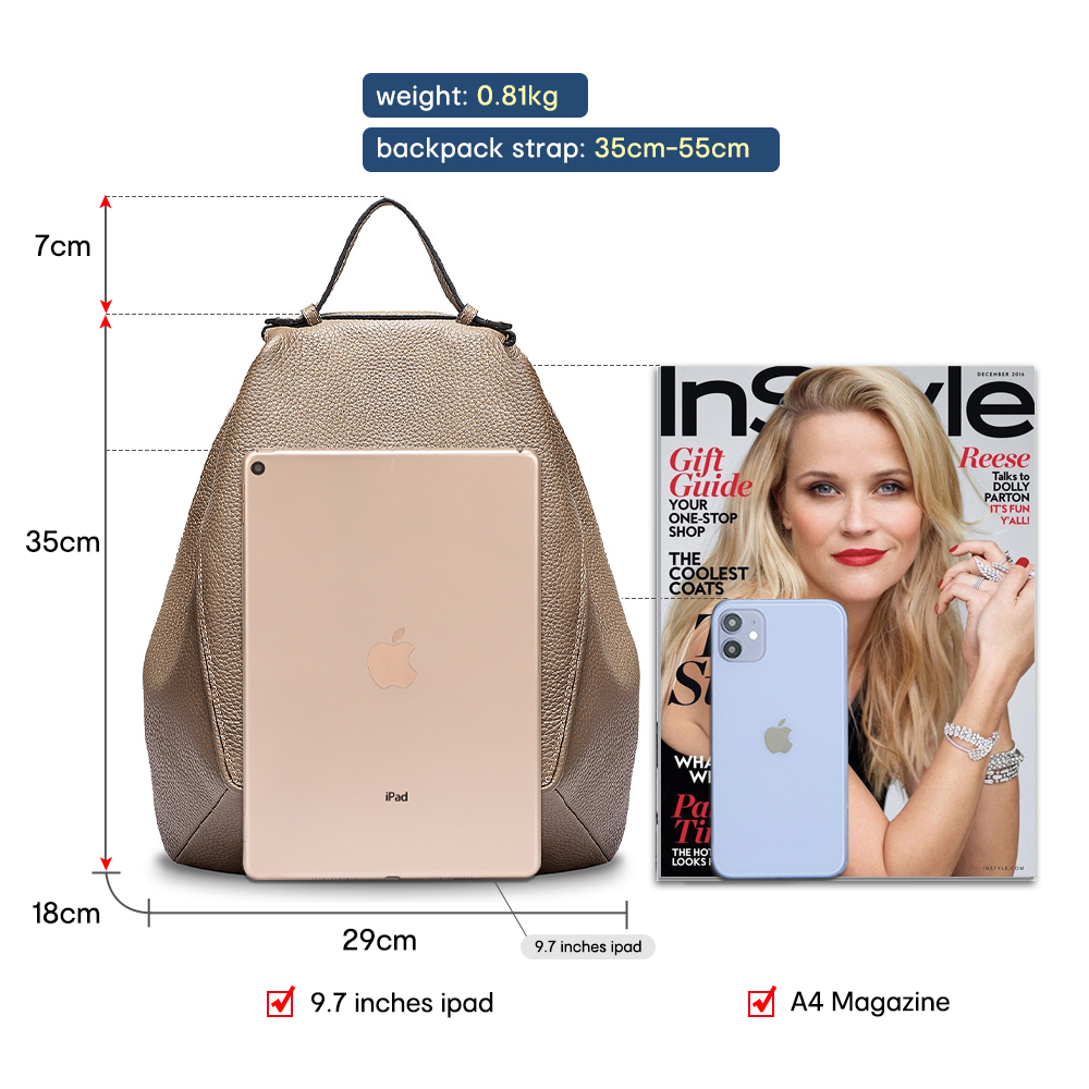 Zency Vrouwen 100% Echt Leer A - Women'S Xl Bags recensie en prijs