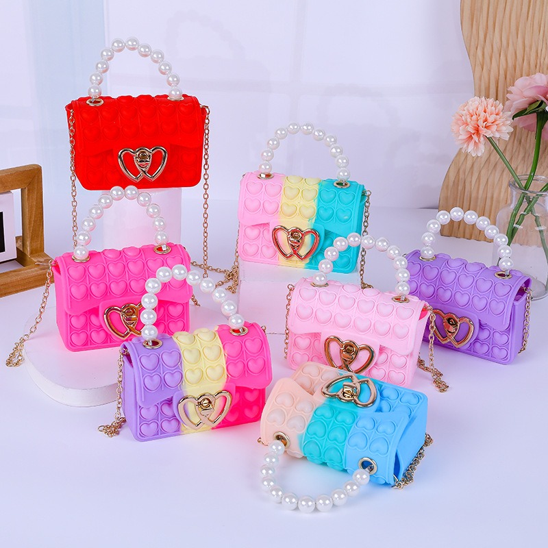 Silicone Love Bubble Jelly Bag - Women Bags H&M recensie en prijs