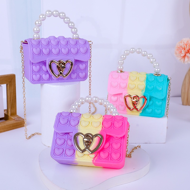 Silicone Love Bubble Jelly Bag - Women Bags H&M recensie en prijs
