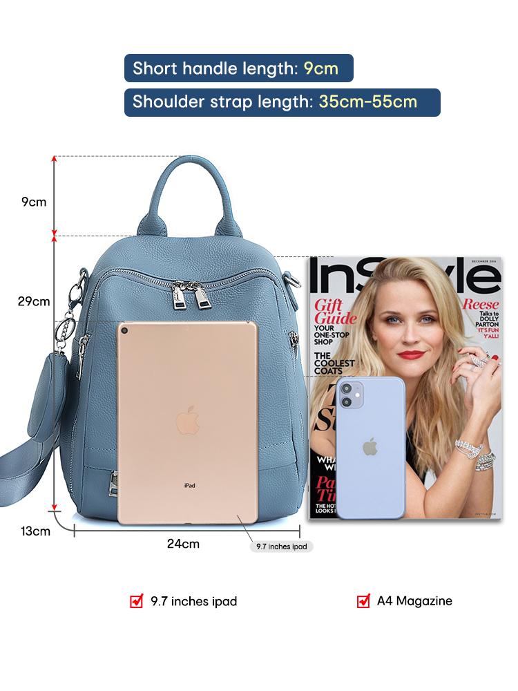 Zency Echt leren damesrugzak v - Women Bags H&M recensie en prijs