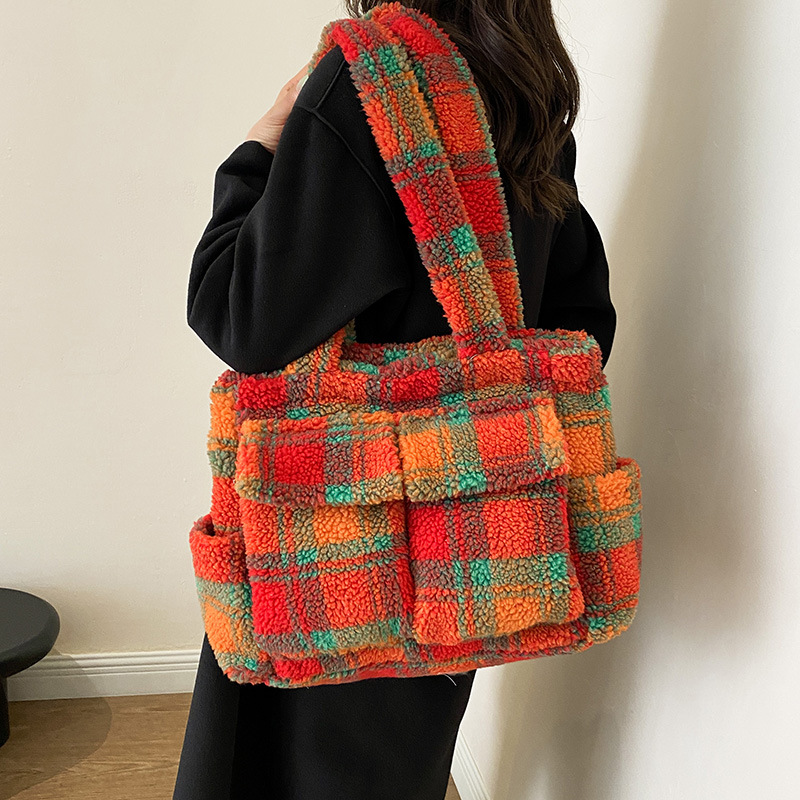 Lam Fleece draagtassen voor da - Women Handheld Bags recensie en prijs