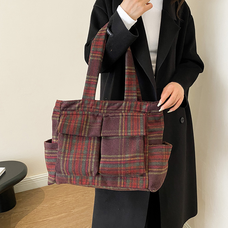 Lam Fleece draagtassen voor da - Women Handheld Bags recensie en prijs