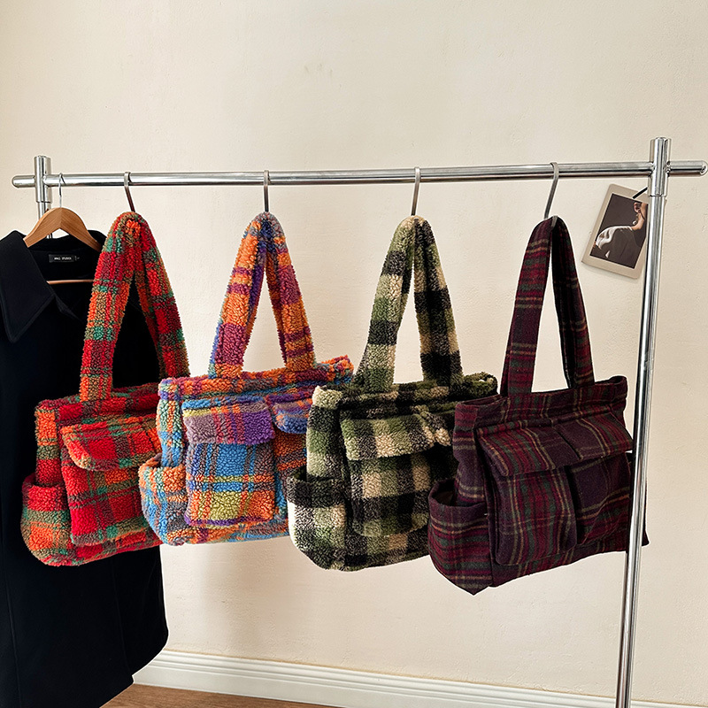 Lam Fleece draagtassen voor da - Women Handheld Bags recensie en prijs