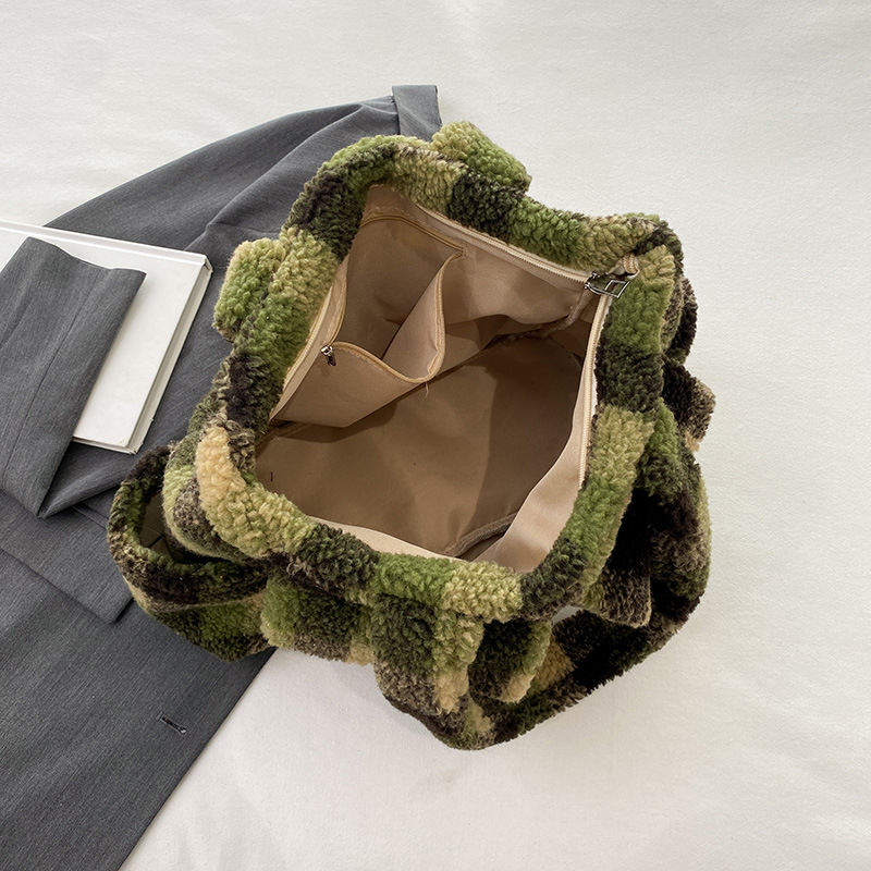Lam Fleece draagtassen voor da - Women Handheld Bags recensie en prijs