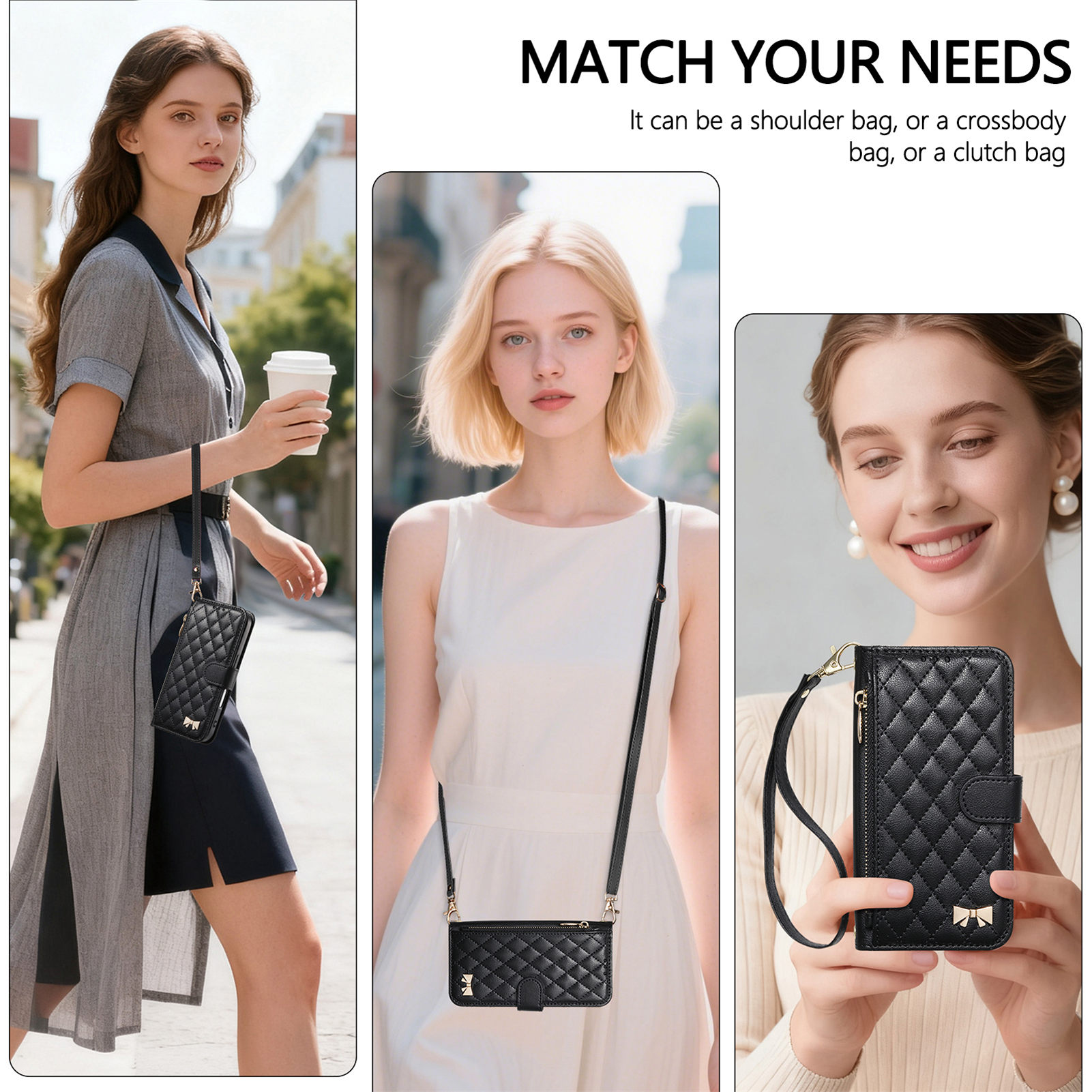 PU Lederen Crossbody Flip Wall - Phone Bag Crossbody recensie en prijs