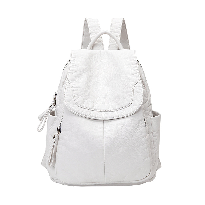 Damesrugzak Witgewassen Leren  - Women Bags H&M recensie en prijs