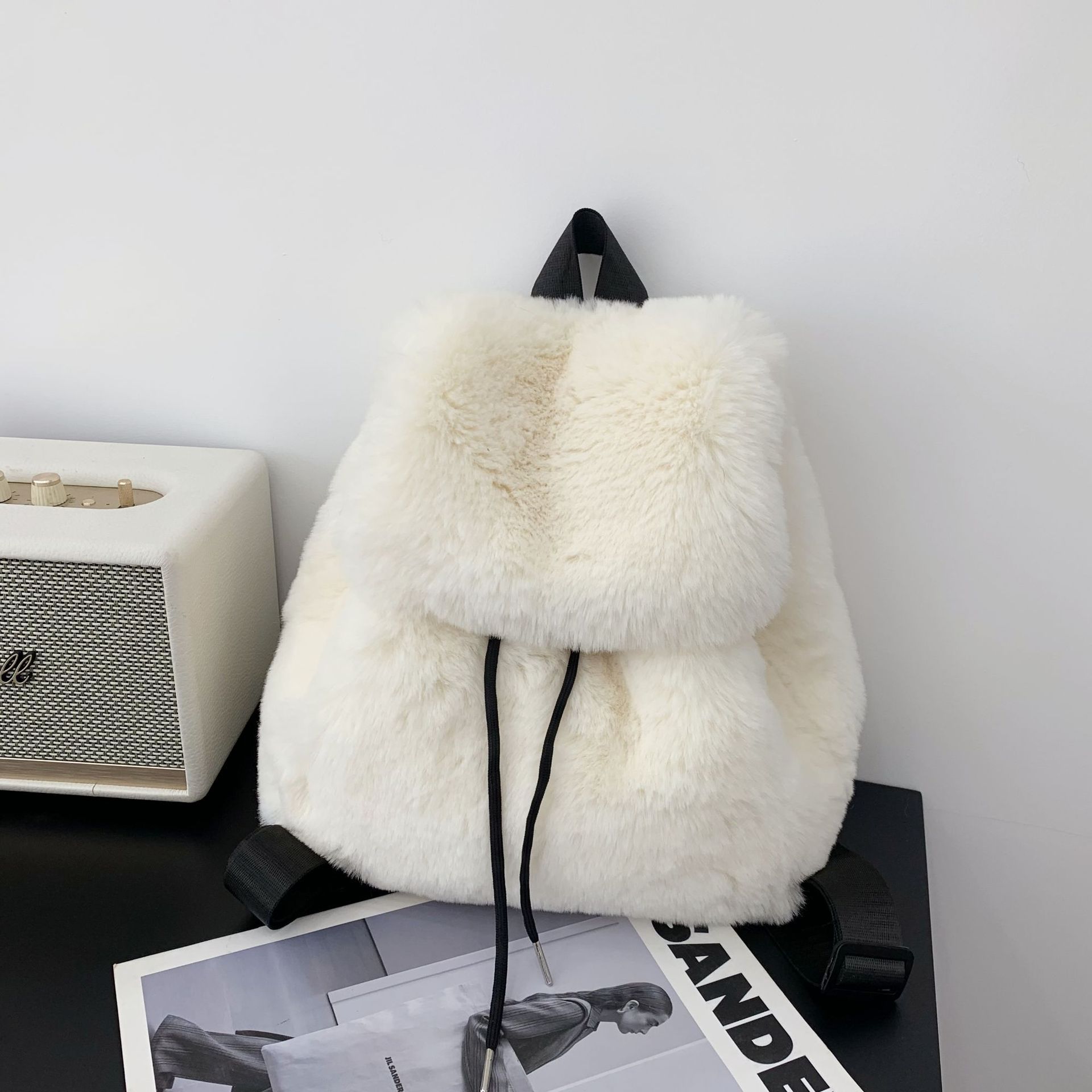Vrouwen Faux Vossenbont Rugzak - Women Bags Max recensie en prijs