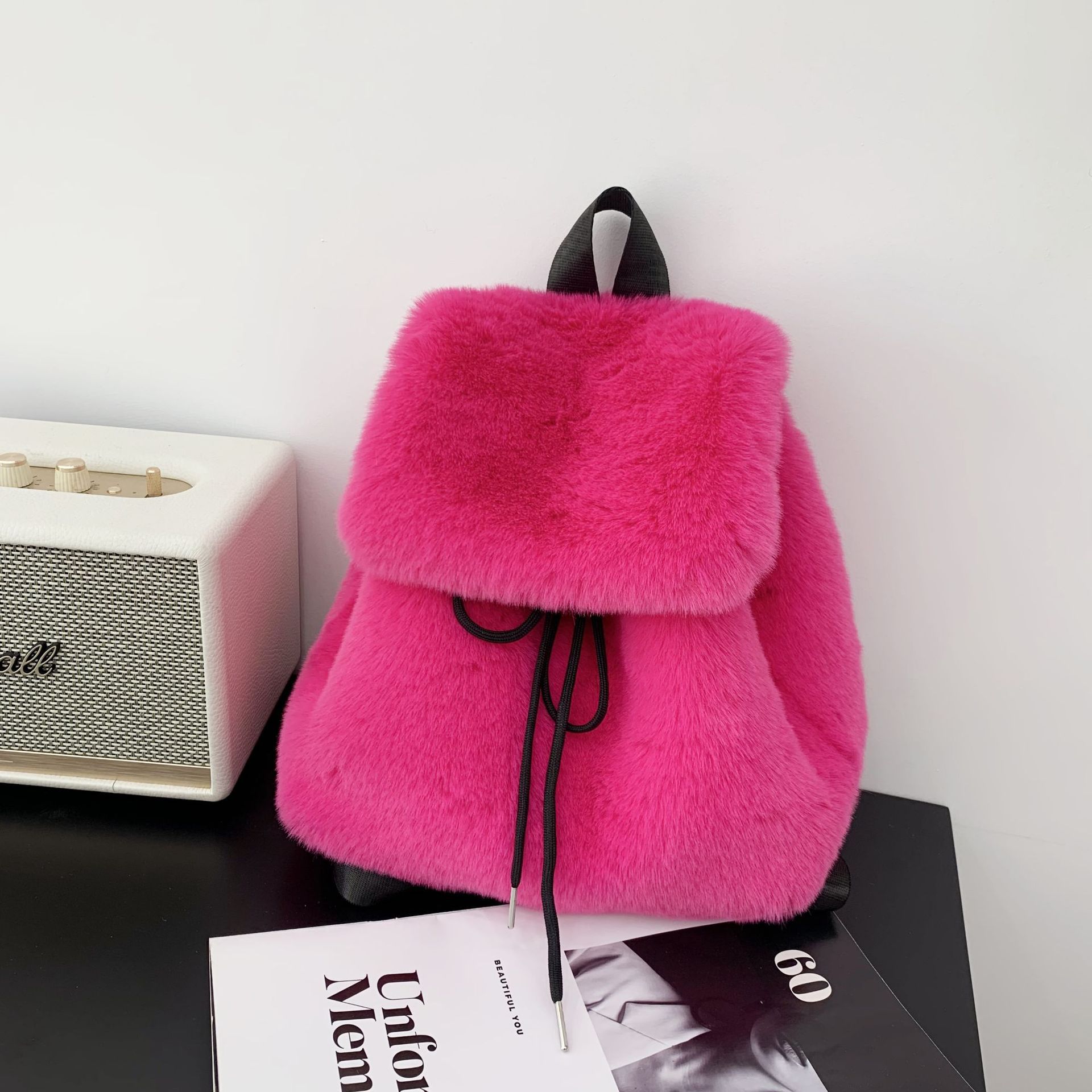 Vrouwen Faux Vossenbont Rugzak - Women Bags Max recensie en prijs