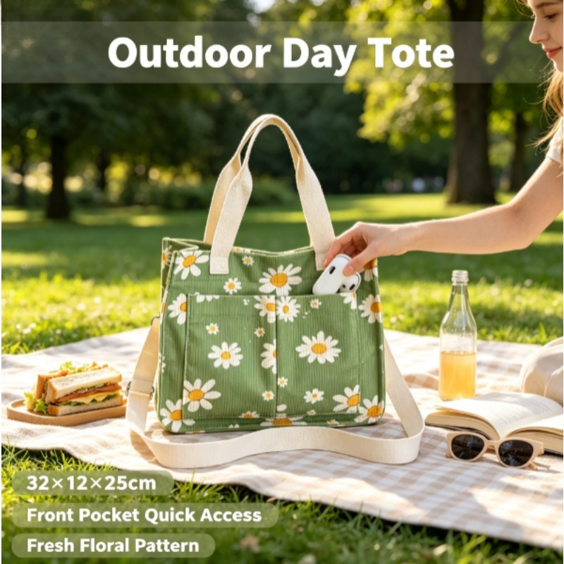 Mode corduroy eco-tas, eenvoud - Women Handheld Bags recensie en prijs