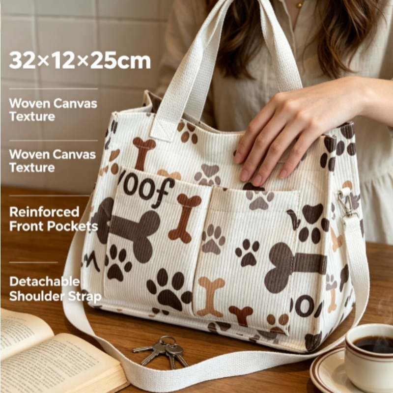 Mode corduroy eco-tas, eenvoud - Women Handheld Bags recensie en prijs