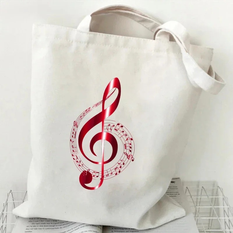 Muzieknoot Hartslag Gedrukte C - Women Handheld Bags recensie en prijs