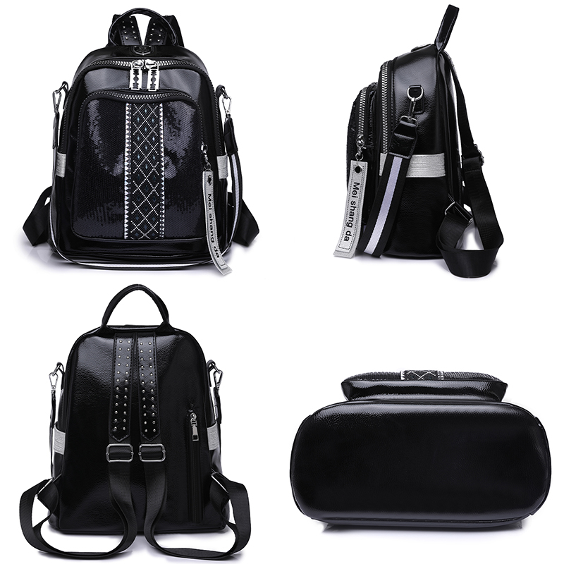 Leren rugzak met grote capacit - Women Bags H&M recensie en prijs
