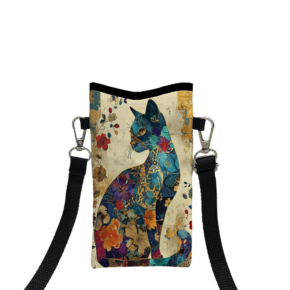 Crossbodytas met bloemenkatpat - Phone Bag Crossbody recensie en prijs