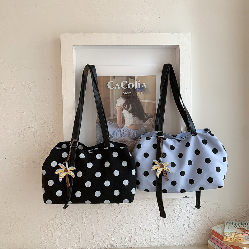 Multi-laag canvas tas met polk - Women Handheld Bags recensie en prijs