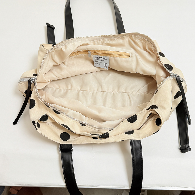 Multi-laag canvas tas met polk - Women Handheld Bags recensie en prijs
