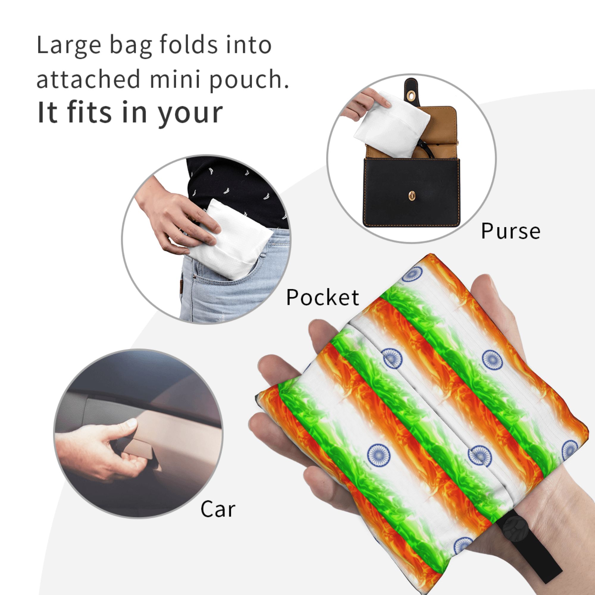 Vlag van India Boodschappentas - Women Bags India recensie en prijs